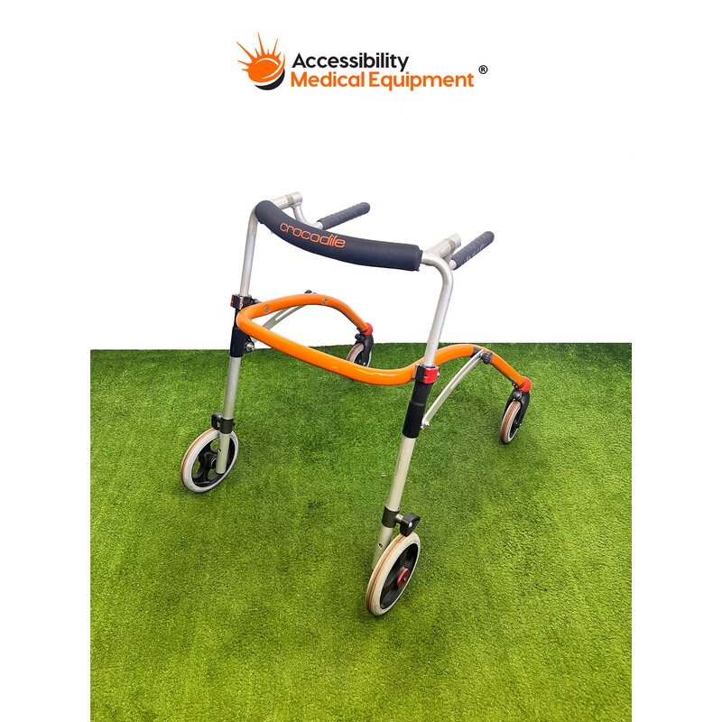 Refurbished R82 Pediatric Crocodile Reverse Walker, Size 2