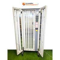 As Is National Biological Panosol 3D UVB-631-9 Phototherapy System