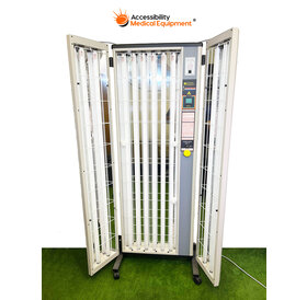 As Is National Biological Panosol 3D UVB-631-9 Phototherapy System