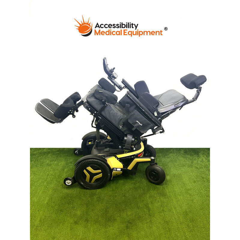Refurbished Permobil F3 Power Wheelchair with Tilt, Recline, NEW Batteries