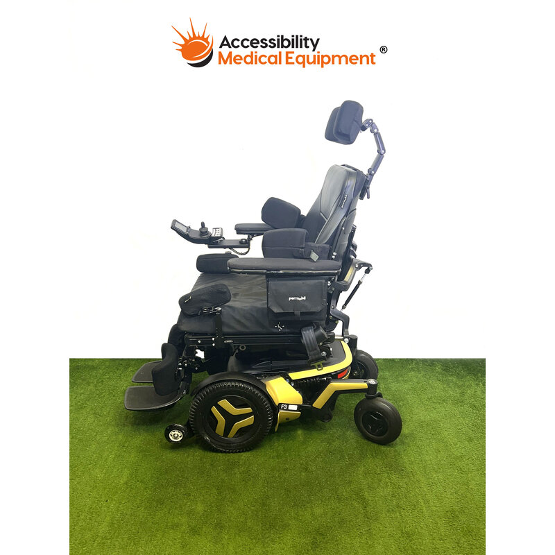Refurbished Permobil F3 Power Wheelchair with Tilt, Recline, NEW Batteries