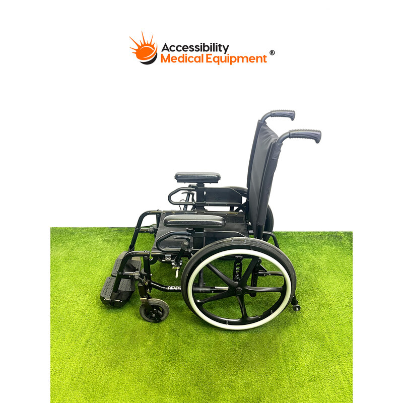 Refurbished Ki Mobility Catalyst 5VX Wheelchair, 16" Black
