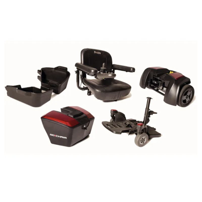 NEW Pride Go Chair Portable/Compact Power Wheelchair