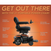 NEW Pride Go Chair Portable/Compact Power Wheelchair