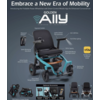 Golden Technologies Ally Lightweight Folding Electric Smart Power Wheelchair - 330 lb Weight Capacity