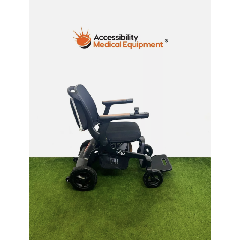 Golden Technologies Ally Lightweight Folding Electric Smart Power Wheelchair - 330 lb Weight Capacity