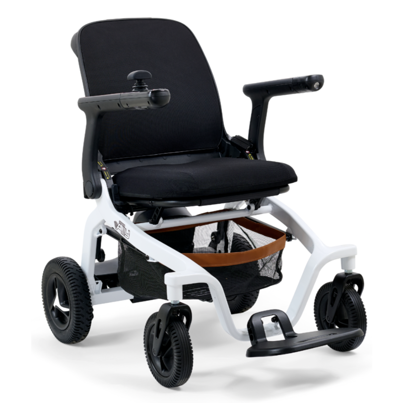 Golden Technologies Ally Lightweight Folding Electric Smart Power Wheelchair - 330 lb Weight Capacity