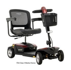 Pride Go Go Endurance Li Portable Electric Mobility Scooter (325 lb Weight Capacity)