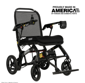Pride Jazzy Ultra Light Folding Electric Wheelchair (Only 33 Pounds!)