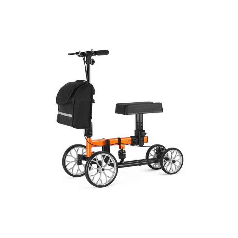 Knee Walker w/ Shock Absorbers & Tote Bag