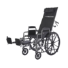 Deluxe Reclining Desk Arm Wheelchair