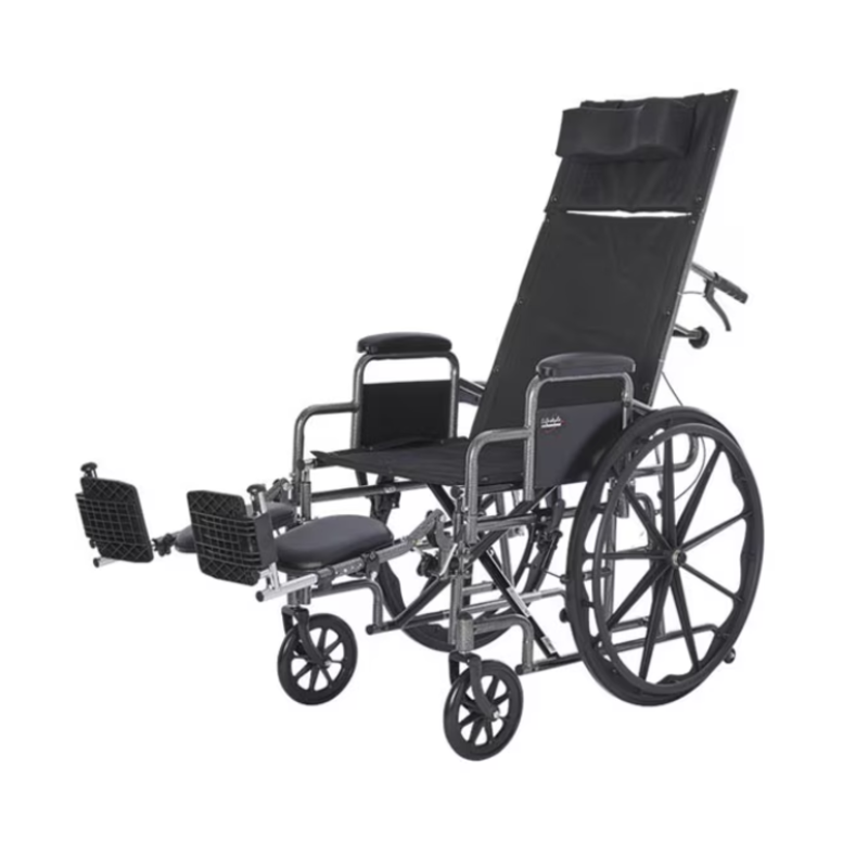 Deluxe Reclining Desk Arm Wheelchair