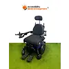 Refurbished 2024 Quantum Edge 3 Power Wheelchair with Vertical Lift, Tilt, and Elevating Legrests, Blue