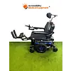 Refurbished 2024 Quantum Edge 3 Power Wheelchair with Vertical Lift, Tilt, and Elevating Legrests, Blue