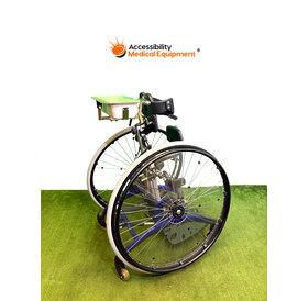 Refurbished R82 Rabbit Dynamic Pediatric Standing Frame, Blue