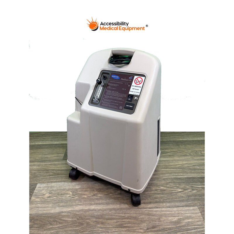 As Is Invacare Platinum XL Stationary 5L Oxygen Concentrator As Is Invacare Platinum XL Stationary 5L Oxygen Concentrator