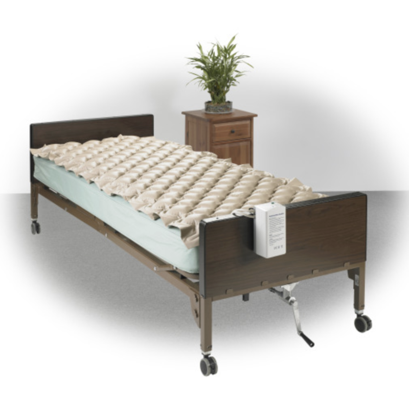 Drive Med-Aire Alternating Pressure Mattress Overlay Pump and Pad System Drive Med-Aire Alternating Pressure Mattress Overlay Pump and Pad System