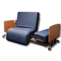 Med-Mizer Refurbished Med-Mizer Standard Rotating Pivot Hospital Bed with Mattress - Turn Left