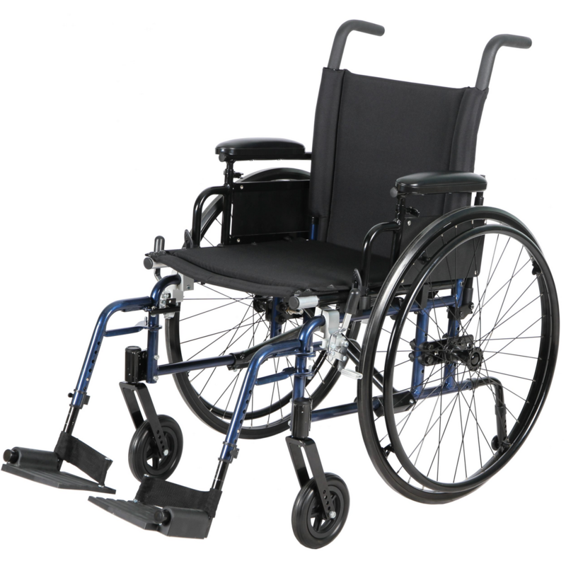 Galaxy K5 Ultralight Wheelchair with Swing Away Leg Rests - by CostCare by Integrity United