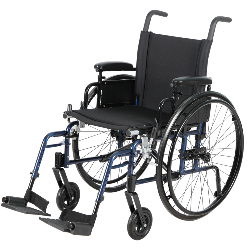 Galaxy K5 Ultralight Wheelchair with Swing Away Leg Rests - by CostCare by Integrity United