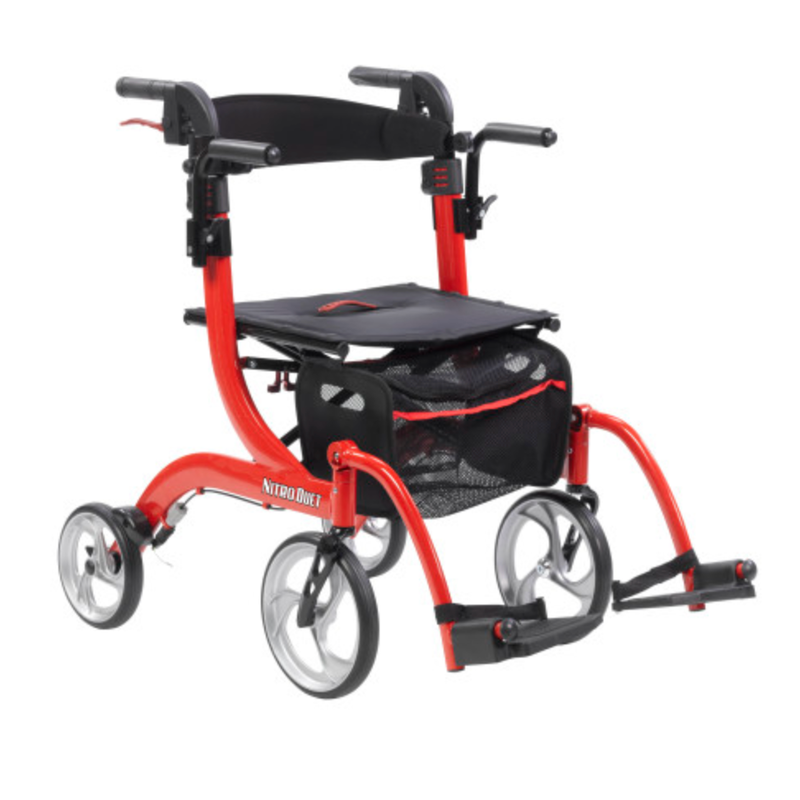Drive Nitro® Duet Rollator and Transport Chair