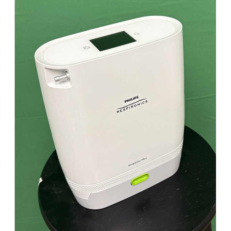 Philips Respironics As Is SimplyGo Mini Portable Oxygen Concentrator with Extended Battery