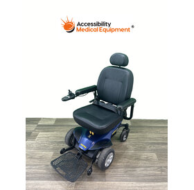 Refurbished Pride Jazzy Elite ES Power Wheelchair with New Batteries, Red