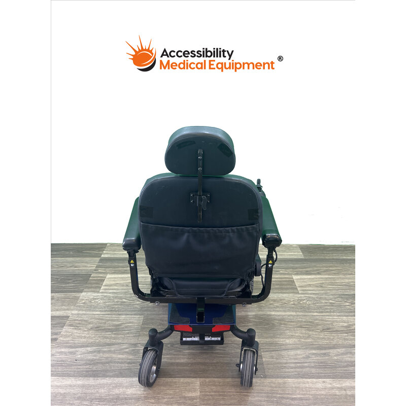 Refurbished Pride Jazzy Elite ES Power Wheelchair with New Batteries, Red