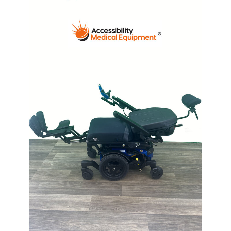 Refurbished 2023 Quantum Edge 3 Stretto Power Wheelchair (Tilt/Recline/Elevating Legs) - ZERO MILES