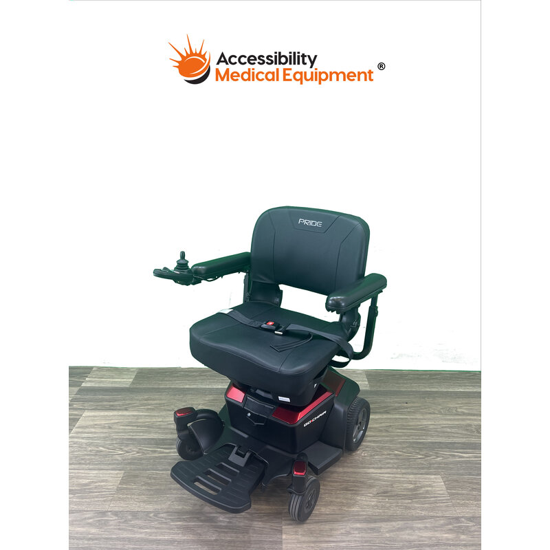 Refurbished Pride GoChair (Compact and Portable Power Wheelchair) - Batteries Included