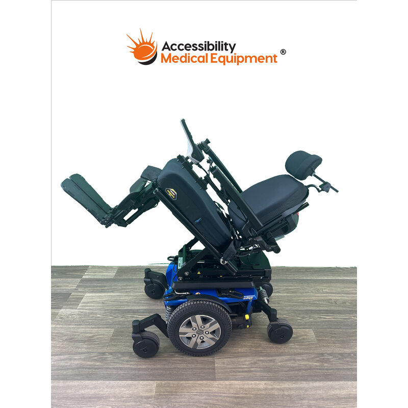 2025 iLevel Quantum Edge 2.0 Power Wheelchair (Power Tilt/Recline/Vertical Lift/Legs) - New Batteries