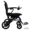 Jazzy Carbon HD Light Weight - Heavy Duty Folding Power Chair - 32.2 lbs - 400 lb Weight Capacity