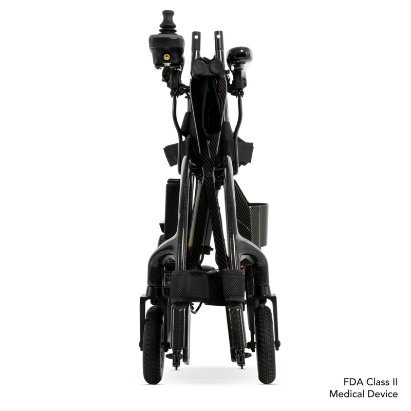 Jazzy® Carbon 27X Ultra Light Carbon Folding Power Chair - 27.5 lbs - 275 lb Weight Capacity