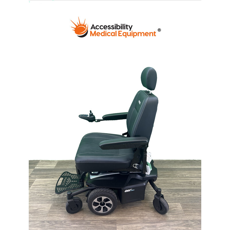 Like New - Pride Jazzy Air Med Power Wheelchair w/ Vertical Lift - Includes Batteries