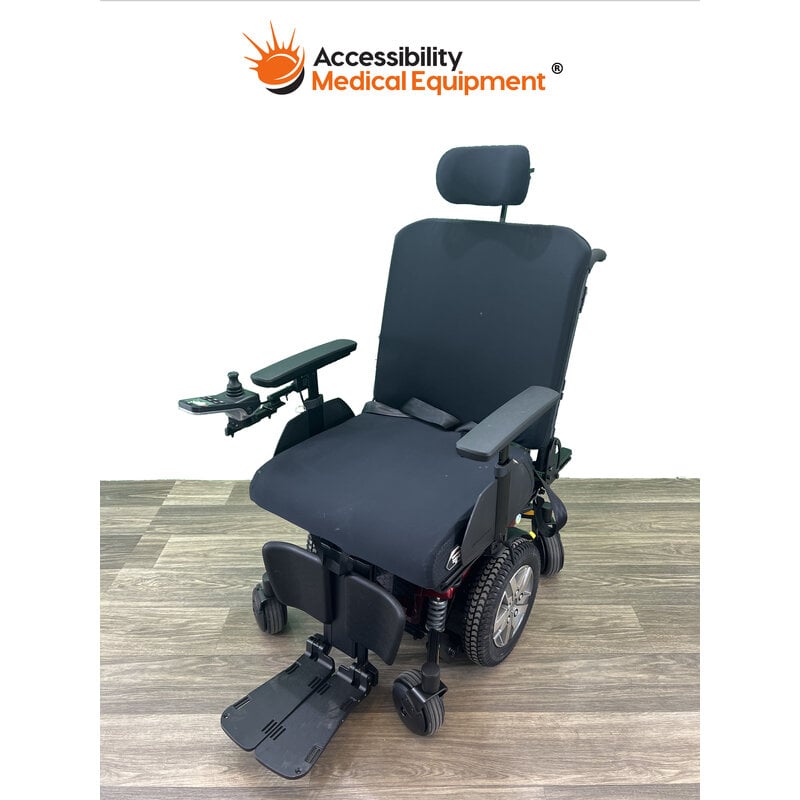 Refurbished 2025 Quantum J4e Power Wheelchair (Vertical Lift, Power Tilt, Elevating Legrests) - Includes Batteries