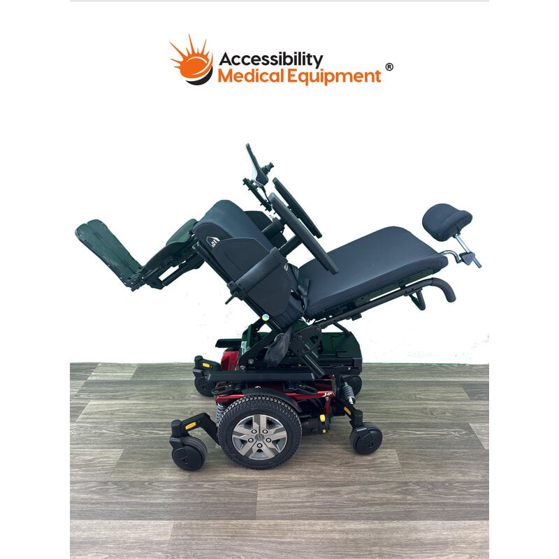 Refurbished 2025 Quantum J4e Power Wheelchair (Vertical Lift, Power Tilt, Elevating Legrests) - Includes Batteries