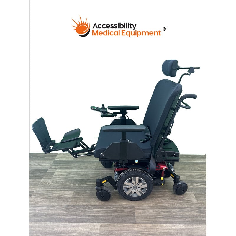 Refurbished 2025 Quantum J4e Power Wheelchair (Vertical Lift, Power Tilt, Elevating Legrests) - Includes Batteries