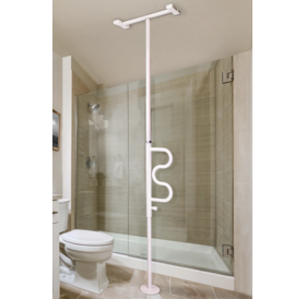 Stander Wonder Security Transfer Pole With Grab Bar