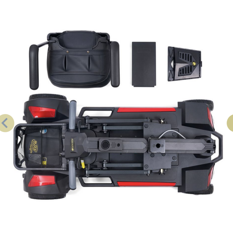 Golden Technologies Buzzaround Power Scooter - Carryon - 300 lb Weight Capacity