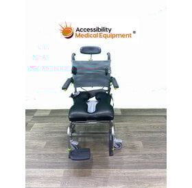 RAZ Refurbished RAZ Tilt in Space Shower Chair with Padded Commode Seating - 18" Seat