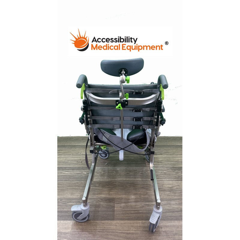 RAZ Refurbished RAZ Tilt in Space Shower Chair with Padded Commode Seating - 18" Seat