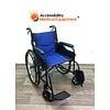 New Lightweight Manual Wheelchair - Swing Away Leg Rests -18" Seat - 28 lbs 240lb Weight Capacity - Returned  Unopened Box