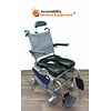 RAZ Refurbished RAZ ART Tilt in Space Rolling Shower Chair with 18x20" Padded Commode Opening Seat