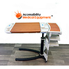 Refurbished Hill Rom Overbed Table with Extension and Shelf