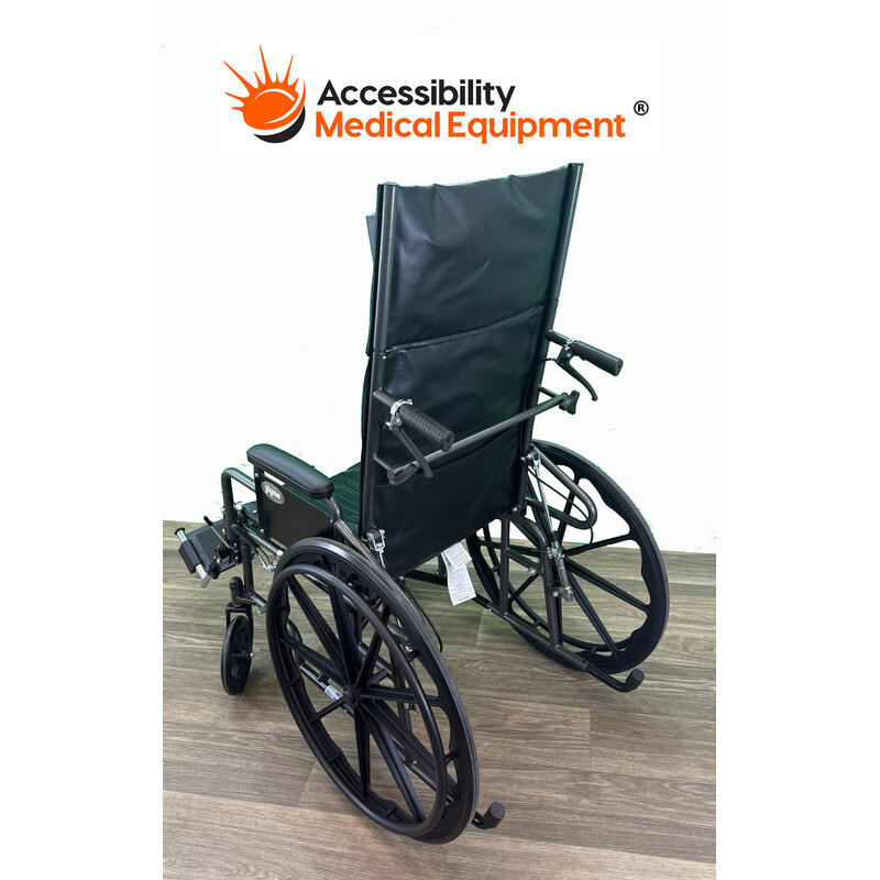 ProBasics Full Reclining Wheelchair, Removable Desk Arms & Elevating Legrests
