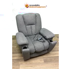 Refurbishe YitaHome Lift Chair - Steel Blue Color with Massage - 22" Seat Width