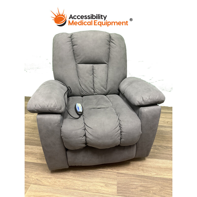 Refurbishe YitaHome Lift Chair - Steel Blue Color with Massage - 22" Seat Width