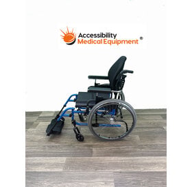 Refurbished Quickie LX2 Folding Rigid Frame Wheelchair - 19" Seat