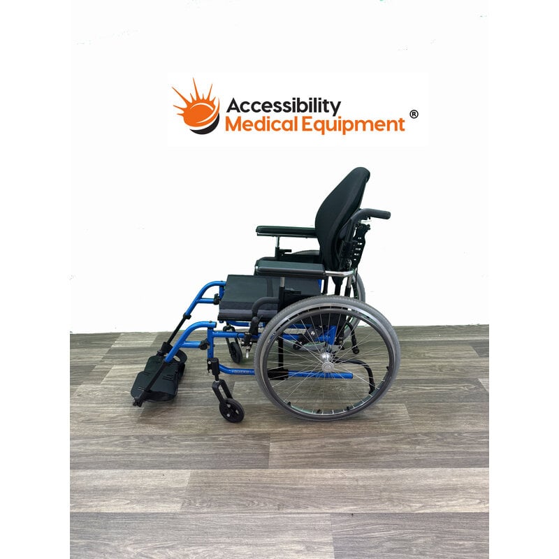 Refurbished Quickie LX2 Folding Rigid Frame Wheelchair - 19" Seat