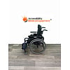 Refurbished Pediatric Quickie R2 Manual Wheelchair with Foot Plate - 14" Seat